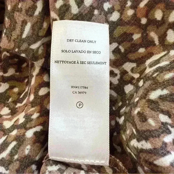 Rails Women’s Addison Smocked Tiered Mini Skirt Animal Print Size Small - Picture 14 of 14